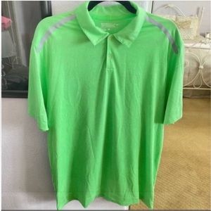 Brand New Men's Green Nike Dri-Fit Golf Tour Performance Polo Size Large
